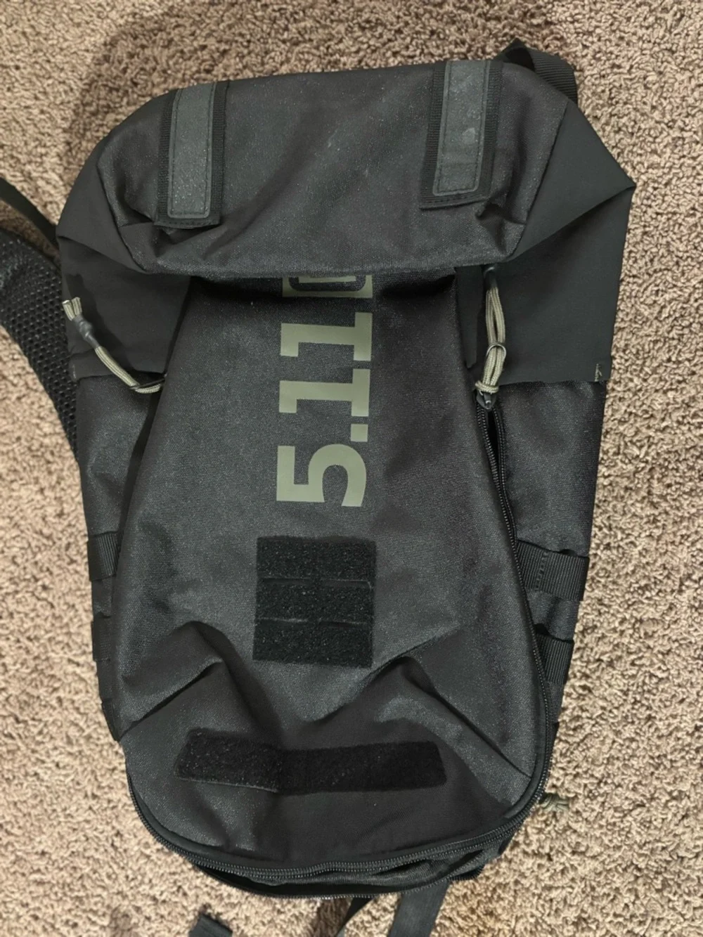 Black Men's Backpack - 511 - Picture 3 of 3